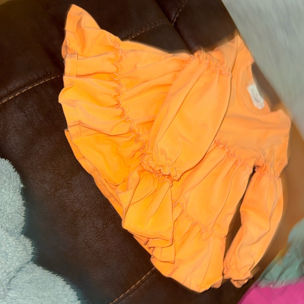 Toddler Orange Marie Nicole Shirt